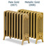 CI-NE475-4-D-007-008 - Georgian 4 Column Cast Iron Radiator H505mm x W452mm CI-NE475-4-D-007-008 - Georgian 4 Column Cast Iron Radiator H505mm x W452mm